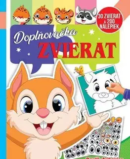 Pre deti a mládež - ostatné Doplňovačka zvierat (30 zvierat a 200 nálepiek)