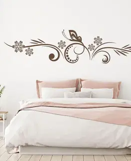 Šablóny na maľovanie Šablóny na maľovanie - Ornament s motýľom