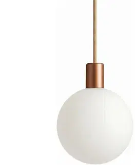 Svietidlá Argon 9006 - Vonkajší luster na lanku ORE 1xG9/6W/230V medený 9006