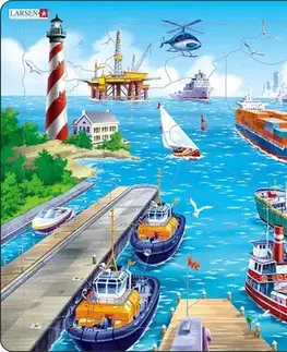 LARSEN puzzle Larsen Puzzle Puzzle Prístav Larsen US2-ZZ