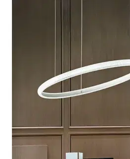 Svietidlá Ideal Lux - LED Luster na lanku MIRACLE LED/37W/230V pr. 60 cm CRI 90 matný chróm 325828