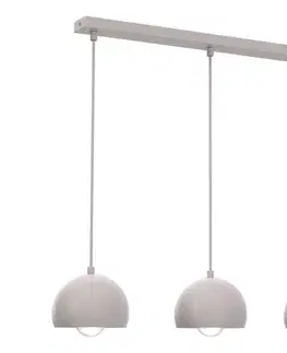 Svietidlá  Závesný luster na lanku SOOL 3xE27/15W/230V krémový 1321