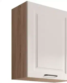 Kuchynské skrinky visiace Kuchynská skrinka Smart  33g Sonoma/Biely Mat