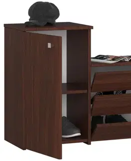Botníky Botník MIRKA16, wenge