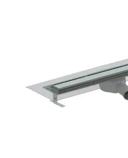 Sprchovacie kúty Sprchový žľab SAT Project 85 cm nerez lesk SATZLAB90NRZ SATZLAB90NRZ