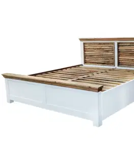Postele Posteľ Agni 180x200 indický masív mango