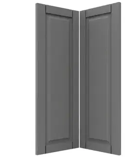 Kuchynské skrinky Čelo skrinky Luxeo F13-D90N hampton dark grey