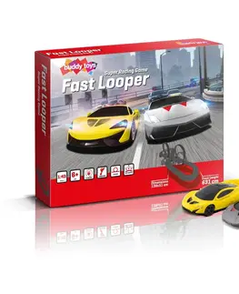 Drevené vláčiky Buddy Toys BST 1633 Autodráha Fast 