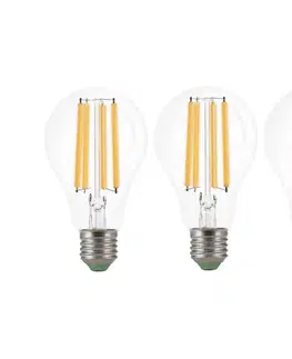 LED osvetlenie SADA 3x LED Žiarovka VINTAGE A60 E27/9W/230V 3000K - BRILAGI ZD-3O6009-30