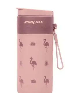 Dózy na potraviny Kinekus Termoflaša plastová + nerezová vložka, 0,4L, PIXEL KIDS