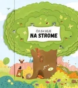 Leporelá, krabičky, puzzle knihy Čo sa deje na strome - Petra Bartíková