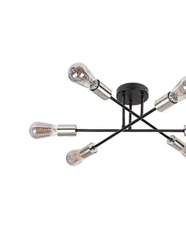 Svietidlá Rabalux 71026 - Prisadený luster BRANWEN 6xE27/25W/230V 71026