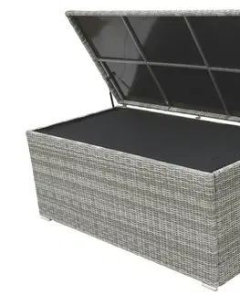 Príslušenstvo DEOKORK Box na podušky SEVILLA 164 x 82 cm (sivá)