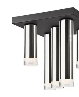 Svietidlá  Prisadený luster DIEGO 5xE27/60W/230V LM-5.124/A/chrom