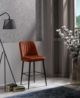 Barové stoličky Bar Stool Set (4 Pieces) Vento - Tile Red