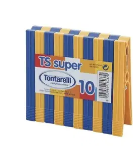 Sušiaky na bielizeň Kinekus Štipce na prádlo, plastové, 10ks, TS SUPER TONTARELLI