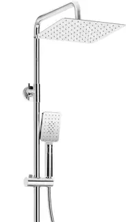 Sprchy a sprchové panely DEANTE - Therm chróm - Sprchový stĺp, so sprchovou batériou, termostat NAC_04HT