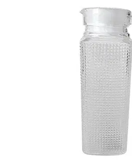 Džbány MAKRO - Džbán sklo úzky 1l