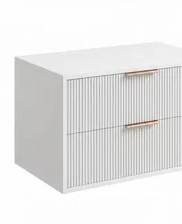 Kúpeľňový nábytok REA - Kúpeľňová skrinka pod umývadlo Mono 80cm White REA-M0403