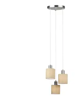 Svietidlá Rabalux 5012 - Luster na lanku NATINA 3xE14/25W/230V 5012