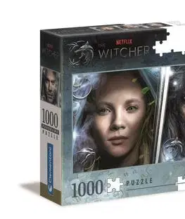 1000 dielikov Puzzle The Witcher/Zaklínač 1000 panorama Clementoni