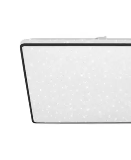 Svietidlá Briloner 3749-415 - LED Stropné svietidlo LINO LED/24W/230V čierna 3749-415