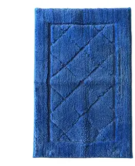 Koberčeky a rohože do kúpeľne Kúpeľňový koberček 50x80cm modrý