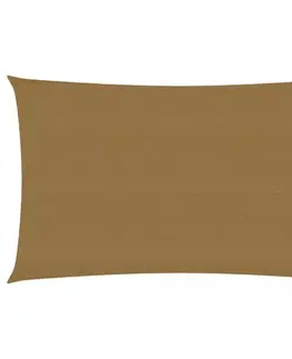 Stínící textilie Tieniaca plachta obdĺžniková HDPE 4 x 5 m Dekorhome