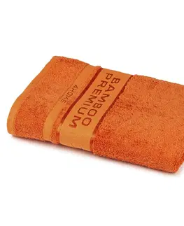 Uteráky 4Home Osuška Bamboo Premium oranžová, 70 x 140 cm