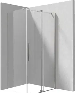 Sprchovacie kúty DEANTE - Prizma krátka ku kolmej stene/dlhá k paralelnej stene sprchovací kút, obdĺžnikový, 140x70 cm; KPN0P14S07