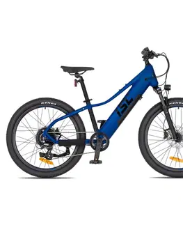 Elektrobicykle inSPORTline ISL Savager 360 Wh 24" - model 2026 Racer Blue - 13" (135-153 cm)