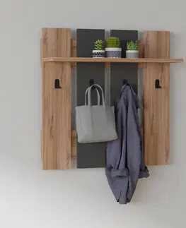 Nemý sluha Nástenný vešiak Mita Walnut