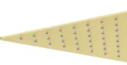 Kúpeľňové batérie DEANTE - Cascada kartáčované zlato Sprchová hlavica - 250x250 mm NAC_R02K