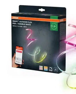 LED osvetlenie Osram - LED RGB+TW stmievateľný vonkajší pásik SMART+ FLEX 5m LED/11W/230V 2000-6500K IP65 4099854483059