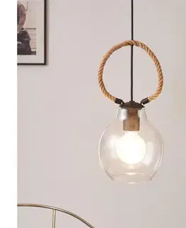 Svietidlá Eglo 43617 - Závesné svietidlo RODING na lanku 1xE27/40W/230V 43617