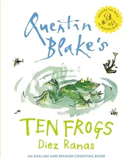 Leporelá, krabičky, puzzle knihy Ten Frogs - Quentin Blake