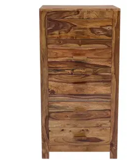 Komody Komoda Kali 60x120x45 indický masív palisander