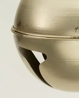 Vianočné dekorácie Závesná dekorácia Golden Bell II 21x23 cm
