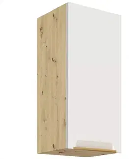 Kuchynské skrinky visiace Skrinka do kuchyne Glamour 30g White