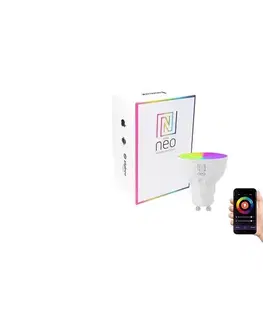 Žiarovky  NEO 07724L - LED RGB+CCT Stm. žiarovka GU10/4,8W/230V 2700K Wi-Fi Tuya 07724L