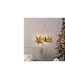 Svietidlá  1V278 - LED Vianočná dekorácia 10xLED/2xAA kométa 1V278