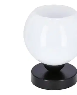 Lampy  Stolná lampa CALDERA 1xE27/60W/230V čierna 41-17109