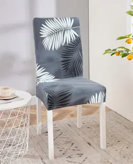 Doplnky do spálne 4Home Napínací poťah na stoličku Noir, 45 - 50 cm, sada 2 ks