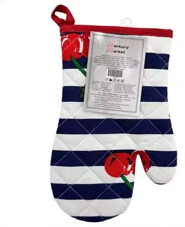 Bytový textil Kuchynská rukavica OTC-12596 17x27 cm čerešňa