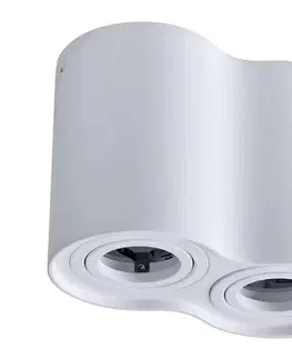 Svietidlá  Bodové svietidlo HADAR 2xGU10/10W/230V biela 313157