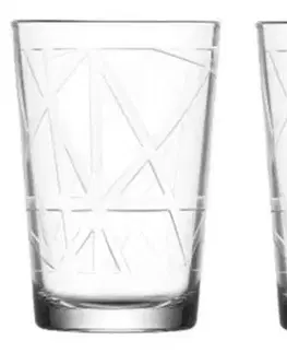 Poháre Kinekus Pohár na vodu 205ml, LINE, sada 6ks