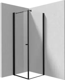 Sprchovacie kúty DEANTE/S - Sprchový kút krídlové dvere 80 pevná stena 30 KTSWN42P+KTS_N83P KERRIA/0533