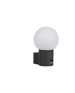 Exteriérové svietidlá Luster STONO 46081 SENSOR GRAPHITE KG1