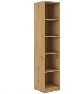 Vitríny a regály do obývačky Regál Malta Dub Artisan Typ 109