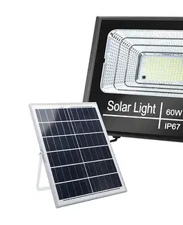 LED osvetlenie  B.V.  - LED Stmievateľný solárny reflektor LED/60W/3,2V IP67 + DO 103700XBO
